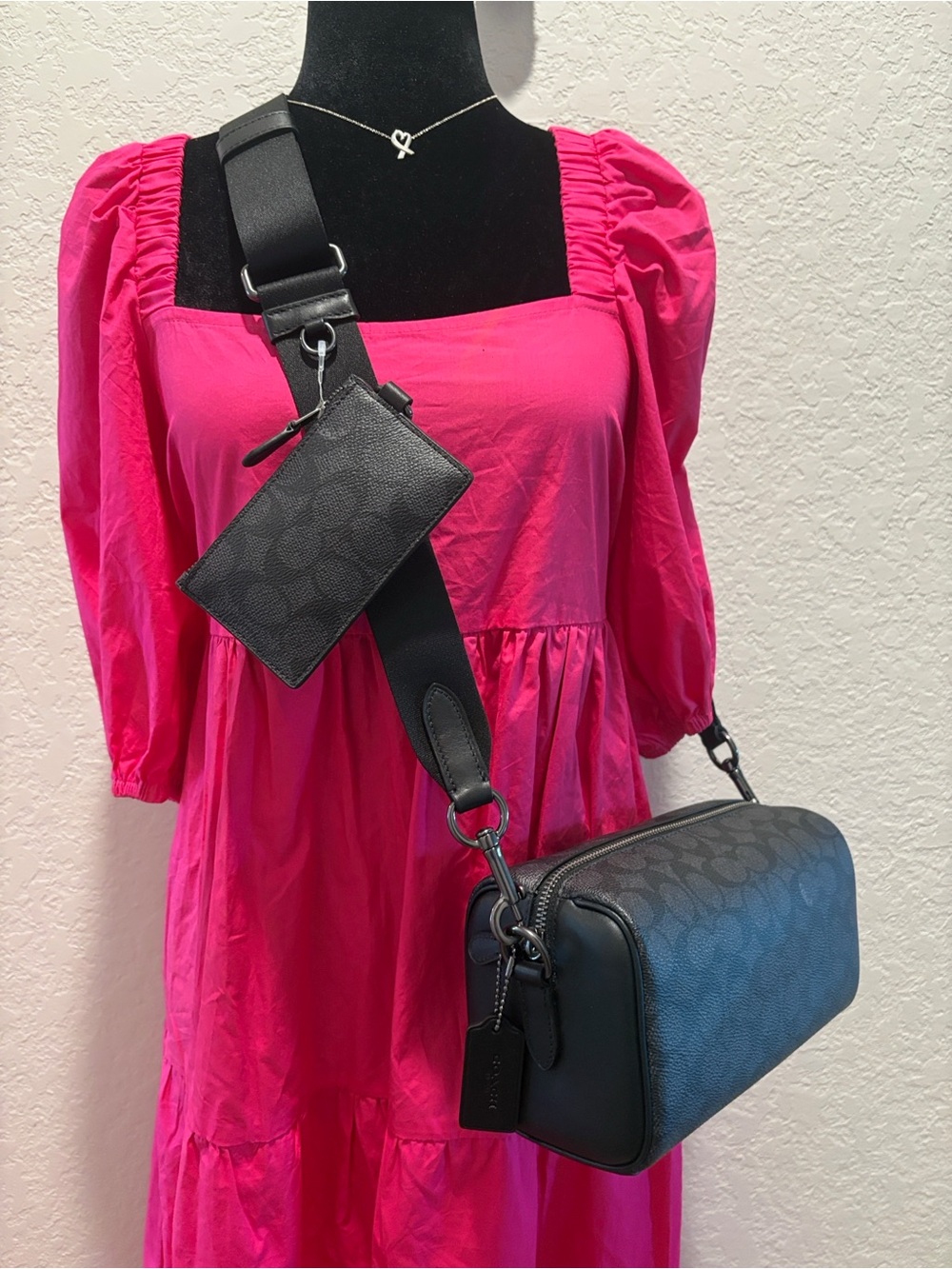 Coach Axel Monogram Crossbody Bag NWT